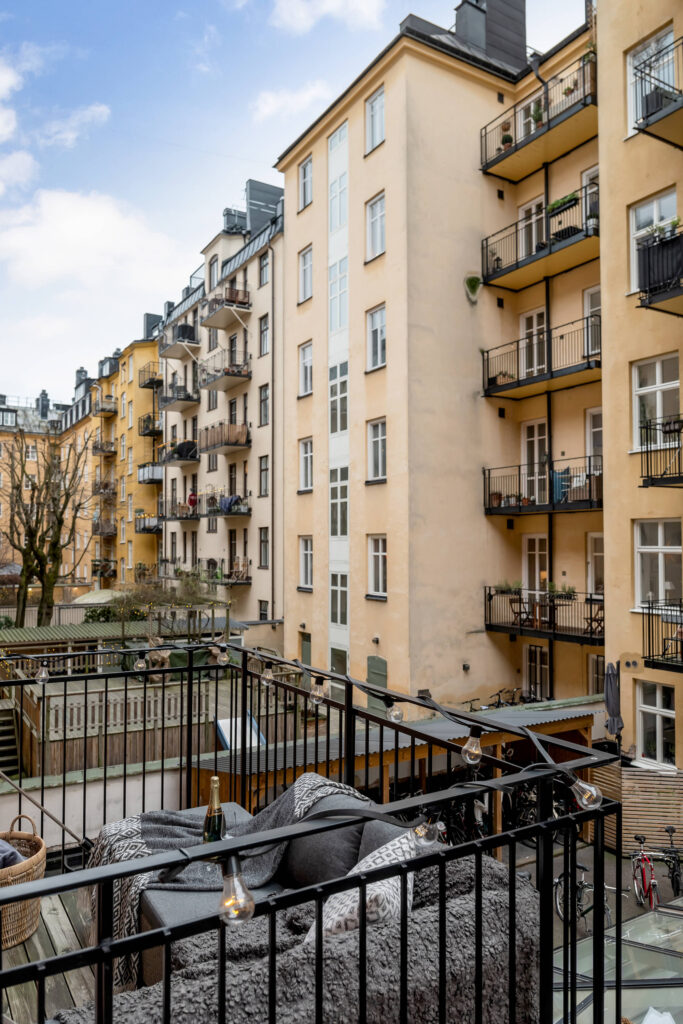 58 bygge av balkonger hyreshus birkastan vasastan tomtebogatan