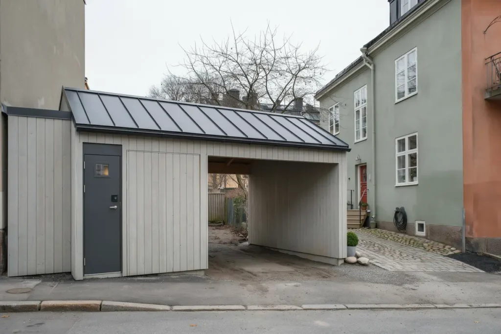 byggnation av enkel carport med f rr d p s dermalm stockholm