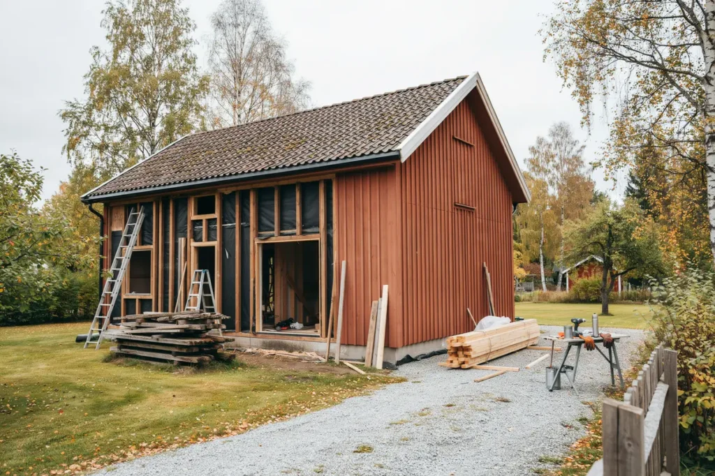 byta panel p huset tecken p r ta r tt virke och smart planering f r ett h llbart fasadlyft